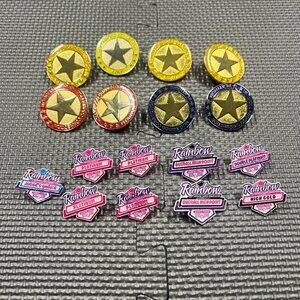 Rainbow Dance Competition Pins & Hollywood Connection Gold Star Medals